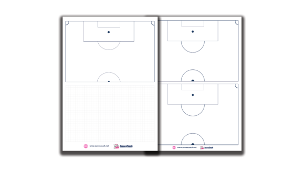 Notebook - Soccer - half field