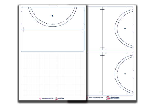 Notebook - Hockey - half horizontal