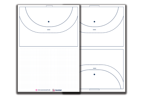 Notebook - Handball - half field