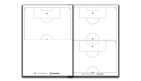 Notebook - Soccer - half field